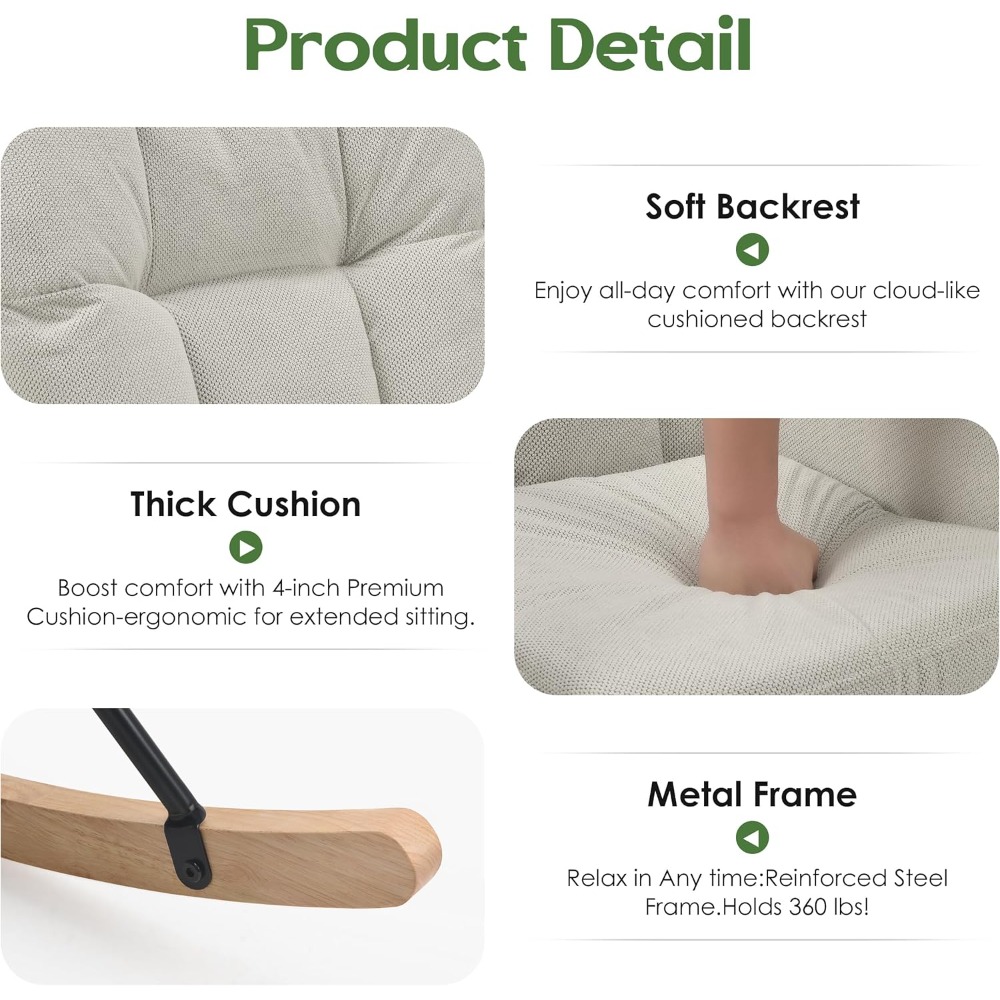 Rocking Chair Nursery, Teddy B - Baby Nursery Nurse ulasan dan harga