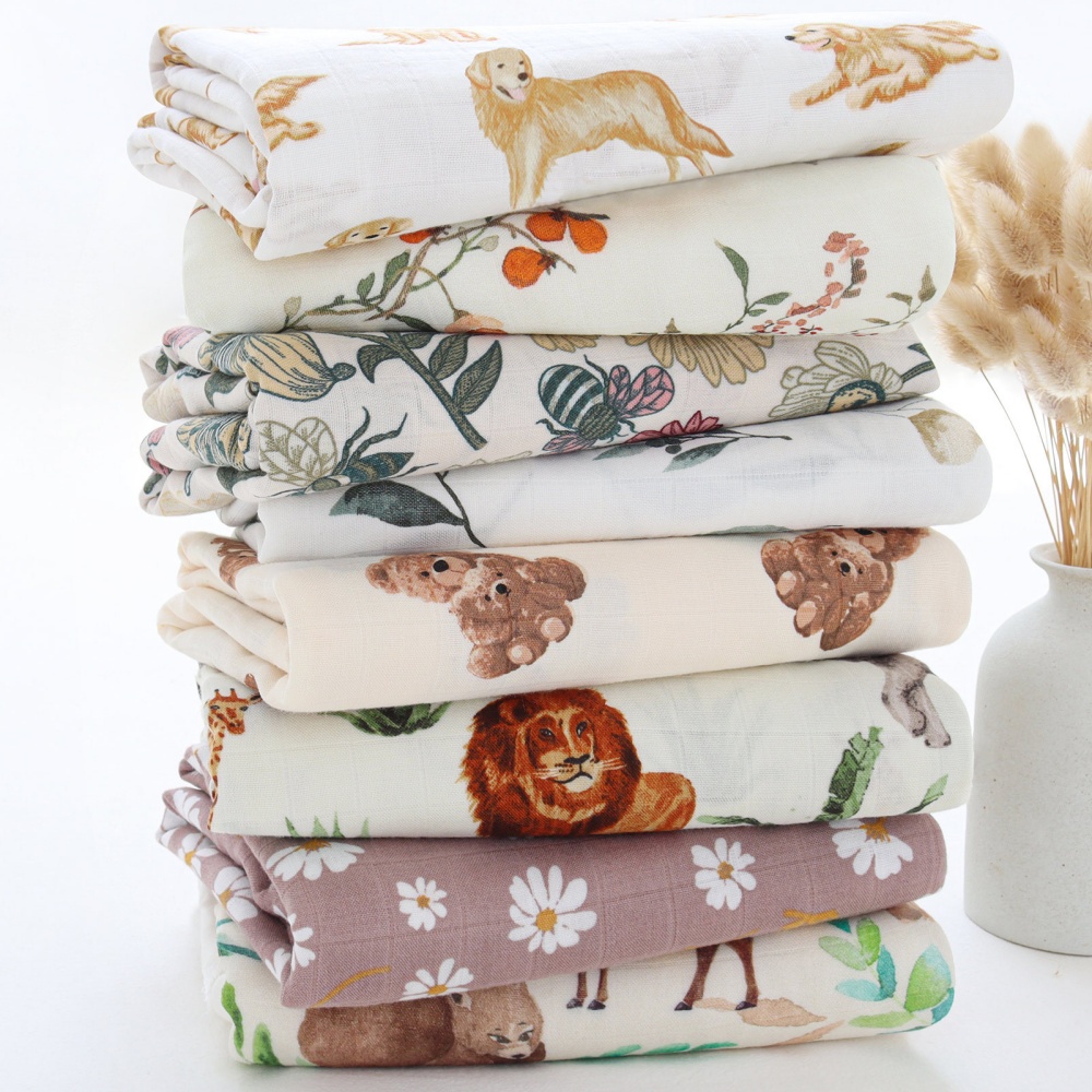 Bamboo Cotton Baby Swaddle Bla - Baby Nursery Nurse ulasan dan harga