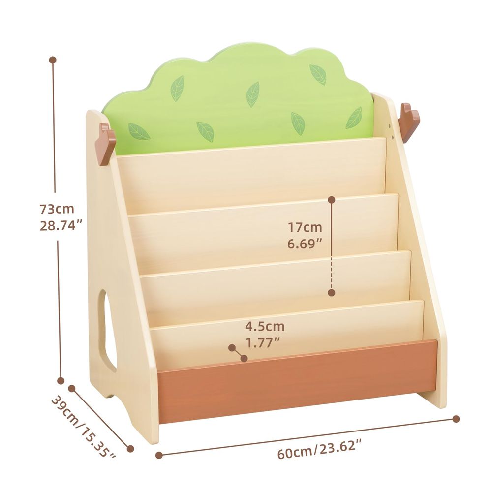 Montessori Bookshelf for Kids, - Baby Nursery Bookcase ulasan dan harga