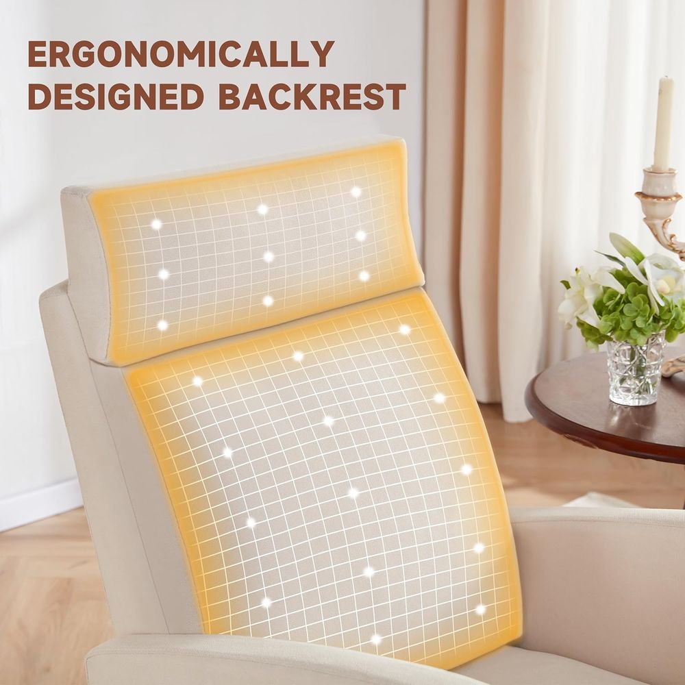 Ergonomic Baby Glider Rocker C - Baby Nursery Glider Chair ulasan dan harga