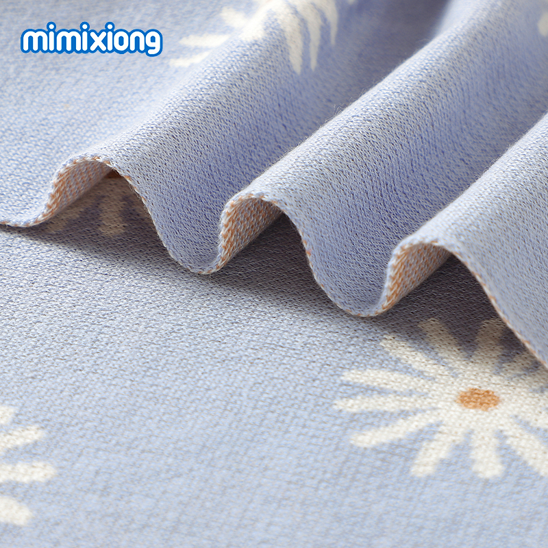 Baby Floral Blankets Knitted A - Baby Girl Nursery Quilt ulasan dan harga