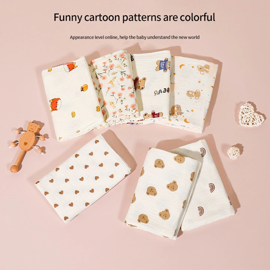 2Pc Cotton Muslin Blankets Bab - Baby Nursery Accessories ulasan dan harga